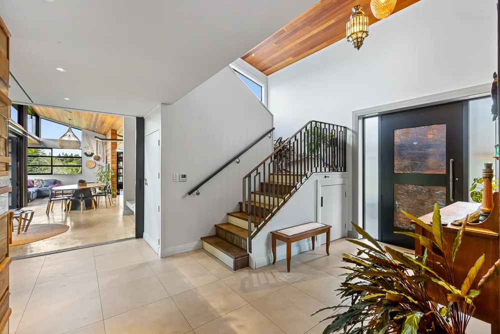 Renovated character home interior with modern finishes